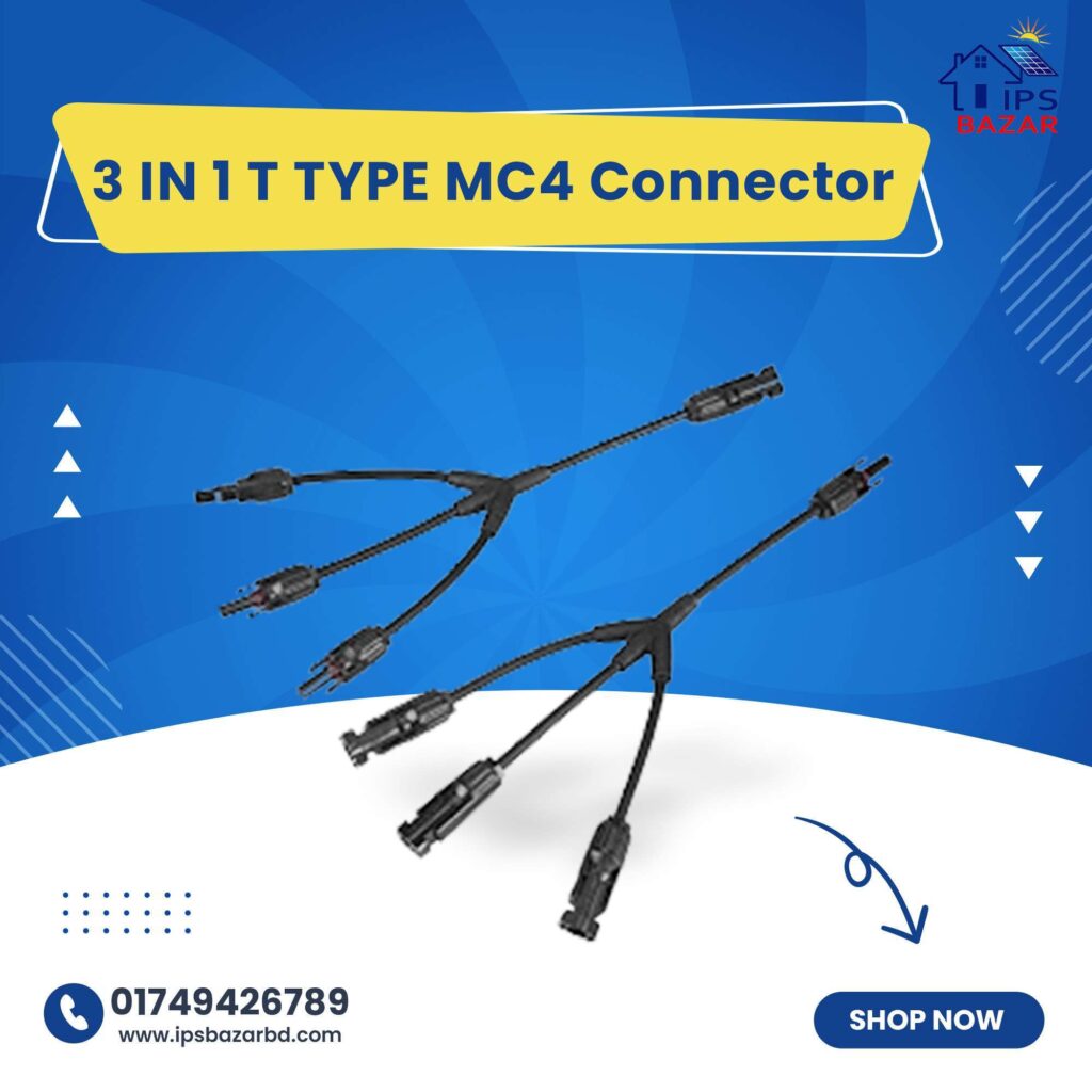3 IN 1 T TYPE MC4 Connector