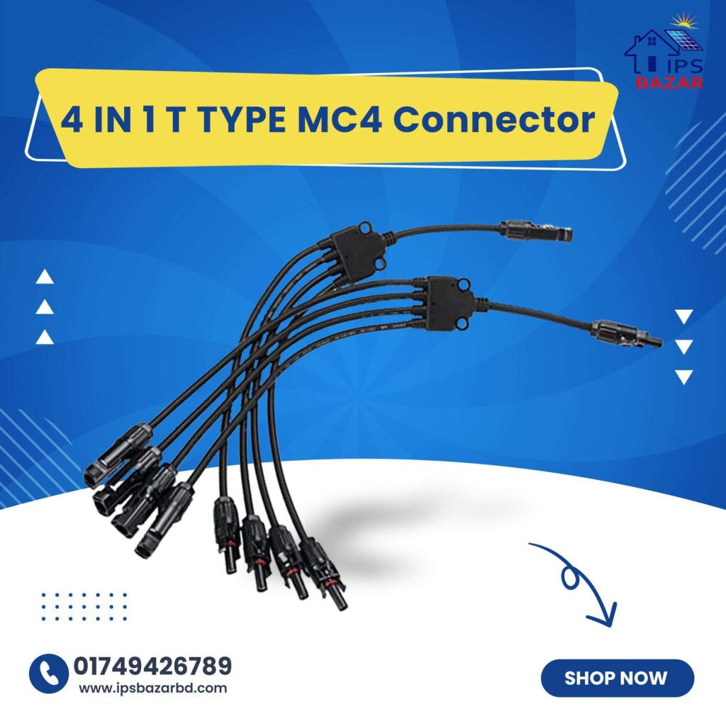 4 IN 1 T TYPE MC4 Connector