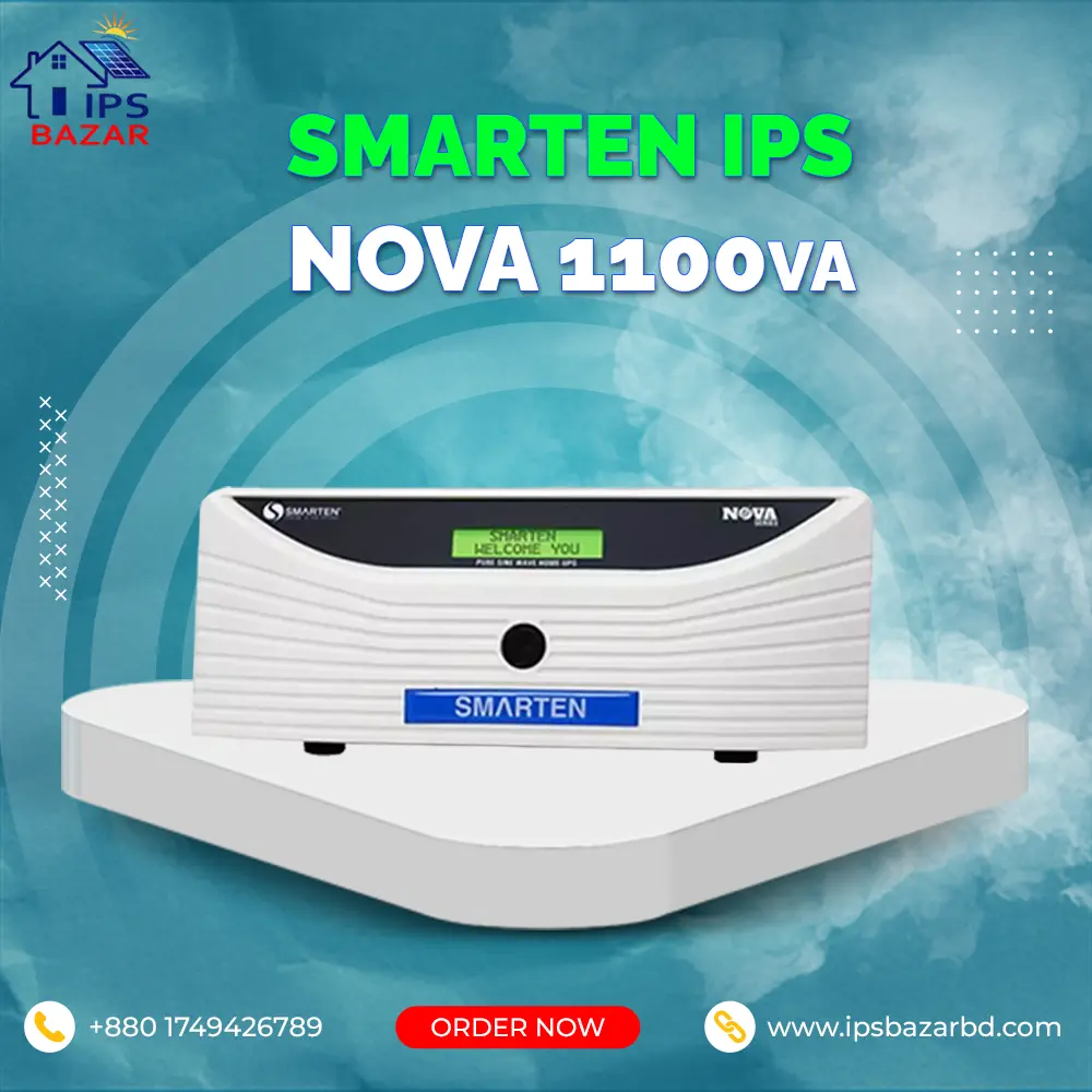 SMARTEN IPS NOVA 1100VA MACHINE ONLY