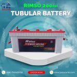 Rimso 200ah Tubular Battery