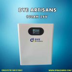 DYE Artisans 100Ah 24V Lithium Battery