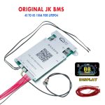 Original JK BMS 4S to 8 S 100A for LiFePO4, , Li-ion, LiPo Battery Charger built-in 1A Active Balancer with Bluetooth